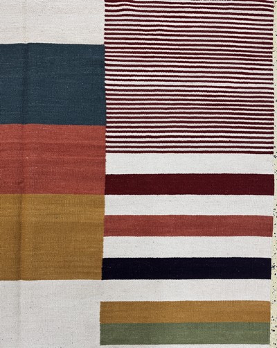 27061047d - Ghaschgai Kelim, Persien, Ende 20.Jhd, Wolle auf Baumwolle, ca. 302 x 190 cm, ...