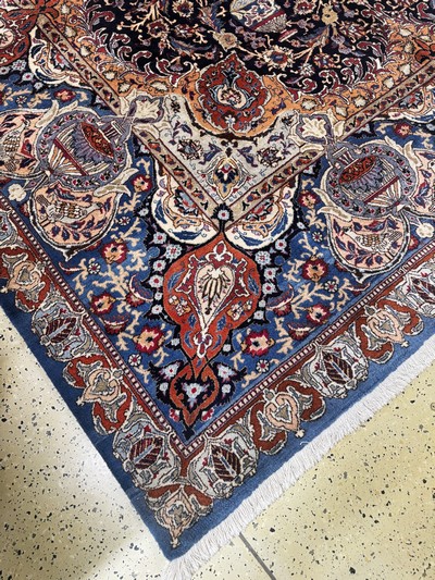 27061054c - Kaschmar, Persien, Mitte 20.Jhd, Wolle auf Baumwolle, ca. 390 x 295 cm, EHZ:(nahezu ...