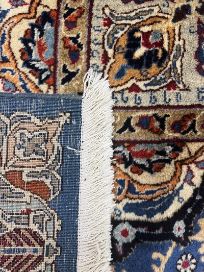 27061054k - Kaschmar, Persien, Mitte 20.Jhd, Wolle auf Baumwolle, ca. 390 x 295 cm, EHZ:(nahezu ...