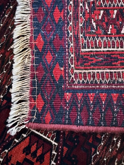 27061055c - Tekke Torba, Turkmenistan, um 1900, Wolle auf Wolle, ca. 113 x 35 cm, EHZ: 2 ...