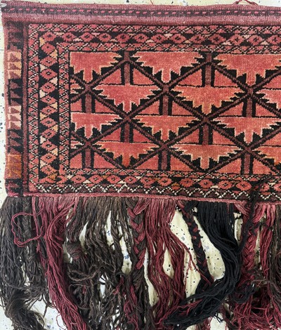 27061056c - Ersari Torba, Afghanistan, Mitte 20.Jhd, Wolle auf Wolle, ca. 180 x 66 cm, EHZ: 2 ...
