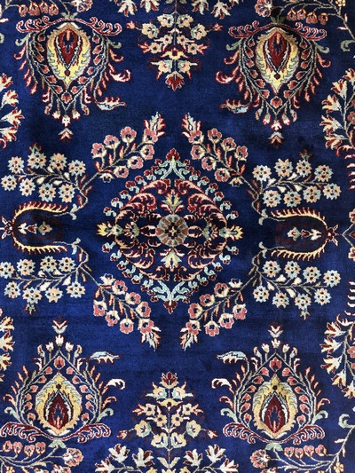 27061057c - Sarogh´Mohajeran´fein, Indien, Mitte 20.Jhd, Korkwolle auf Baumwolle, ca. 244 x 170cm, ...