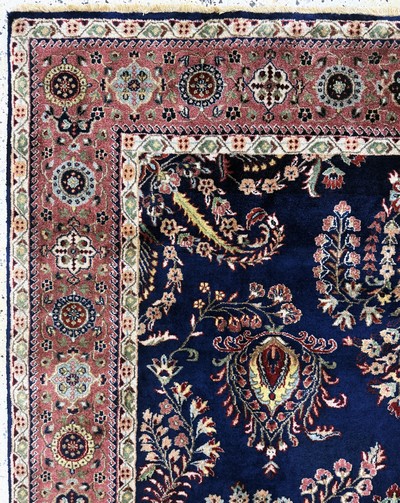 27061057d - Sarogh´Mohajeran´fein, Indien, Mitte 20.Jhd, Korkwolle auf Baumwolle, ca. 244 x 170cm, ...