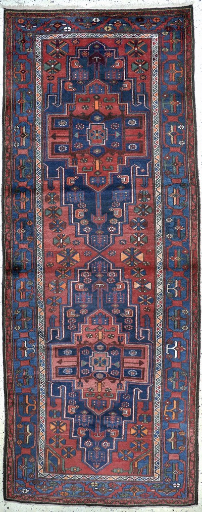 Image Shahsawan, Persien, Mitte 20.Jhd, Wolle aufBaumwolle, ca. 290 x 115 cm, EHZ: 1-2 ...