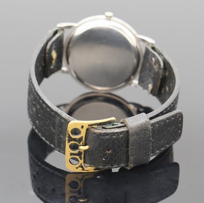 27061222c - PIAGET seltene Armbanduhr in Stahl Referenz 10821, Schweiz 1960er Jahre, 3-teil. Geh., ...