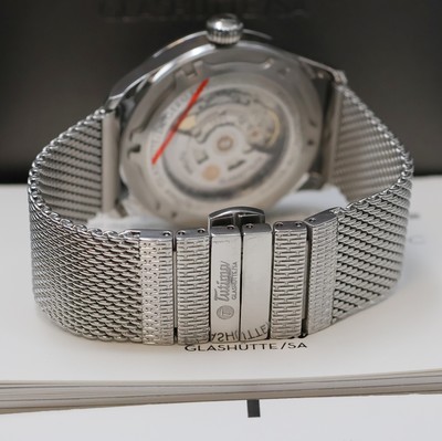 27061223c - TUTIMA Grand Flieger gents wristwatch in steel reference 6105-24, Germany sold according ...