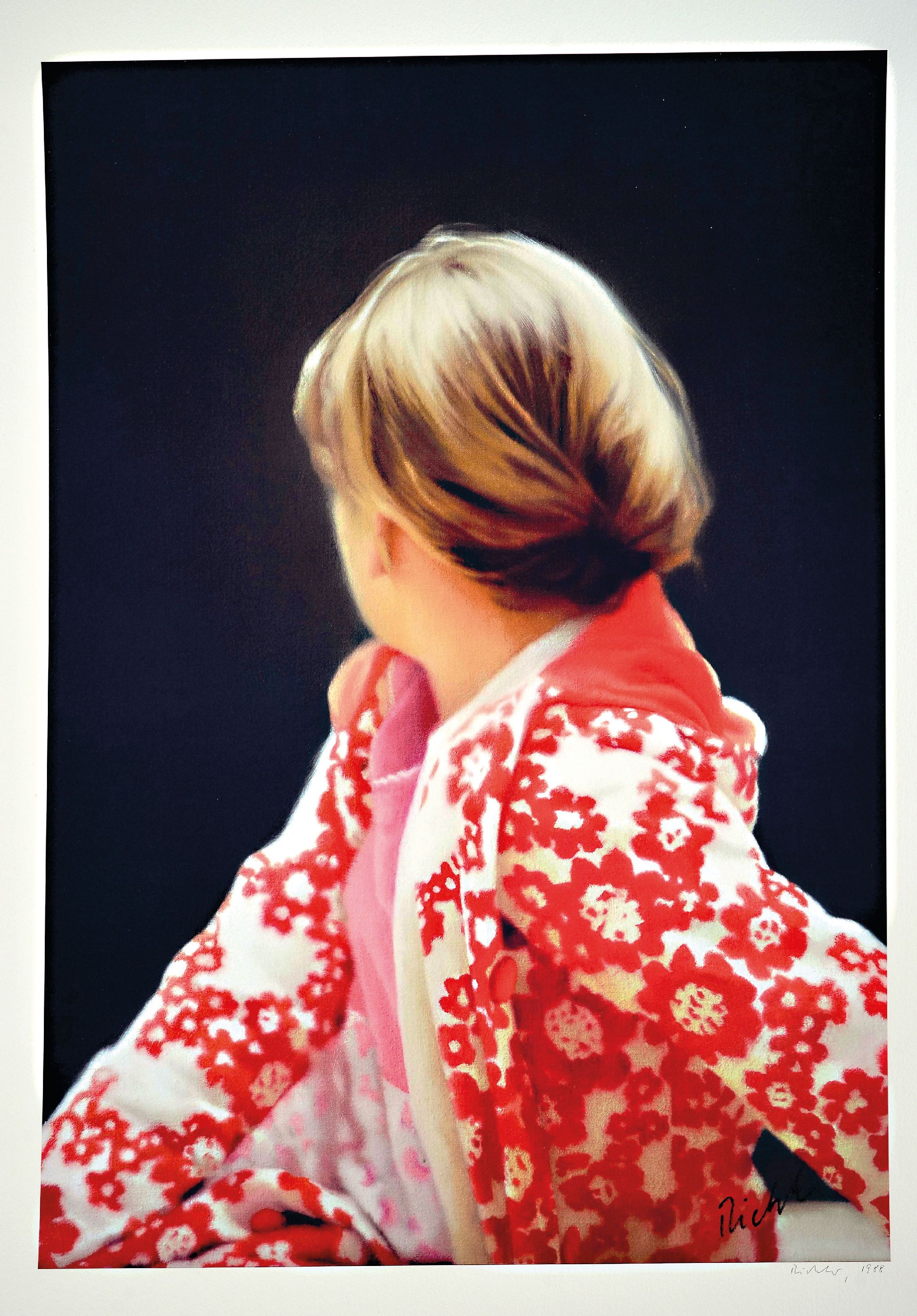 Image 27061488 - Gerhard Richter, geb. 1932, ´Betty´, Offsetdruck, rechts unten handsign., dat. 1988, ca. ...