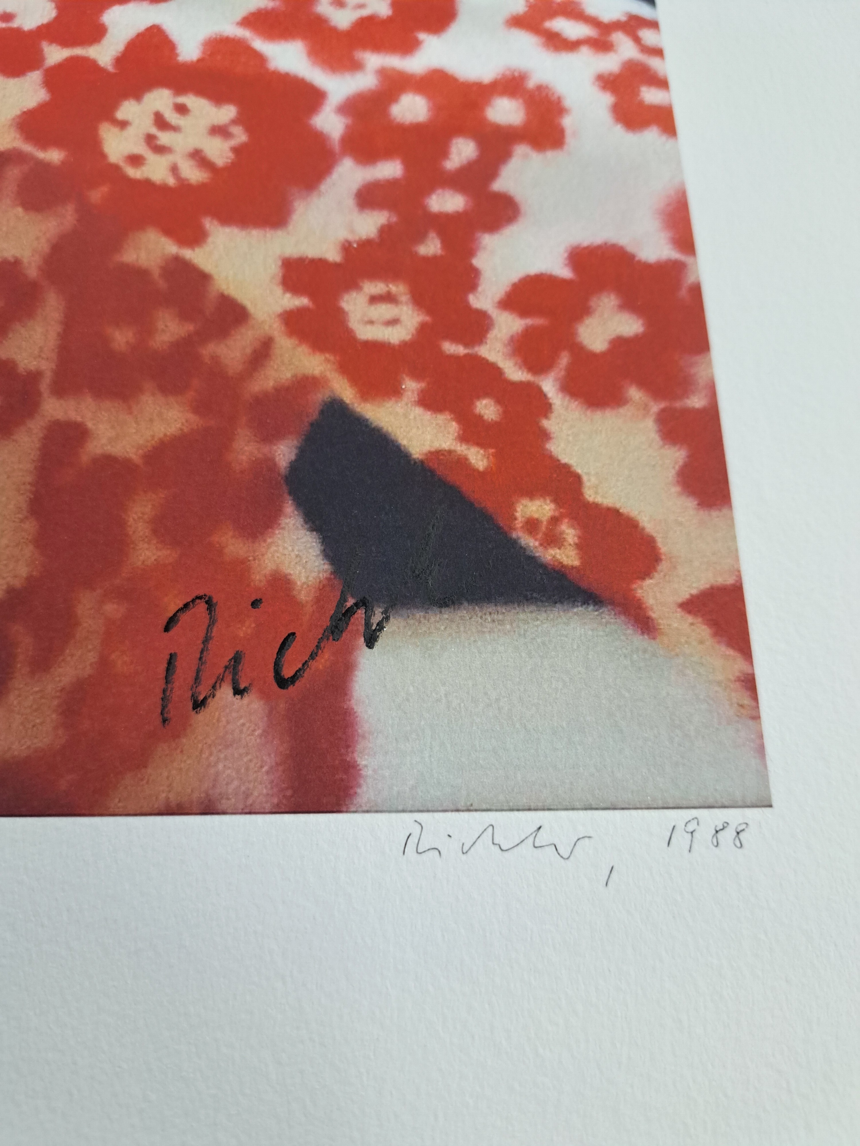 Detail m: Gerhard Richter, geb. 1932, "Betty", Offsetdruck, rechts unten handsign., dat. 1988, ca. 78x60 cm