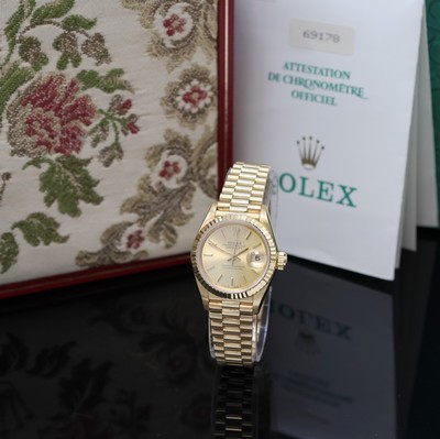 Image ROLEX ladies wristwatch Oyster Perpetual Datejust reference 69178, self winding, LC 100, ...