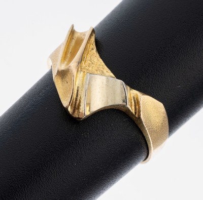 Image 14 kt Gold LAPPONIA Ring, Finnland, GG 585/000, typ. Design, RW 57, ca. 3.8 g, ...