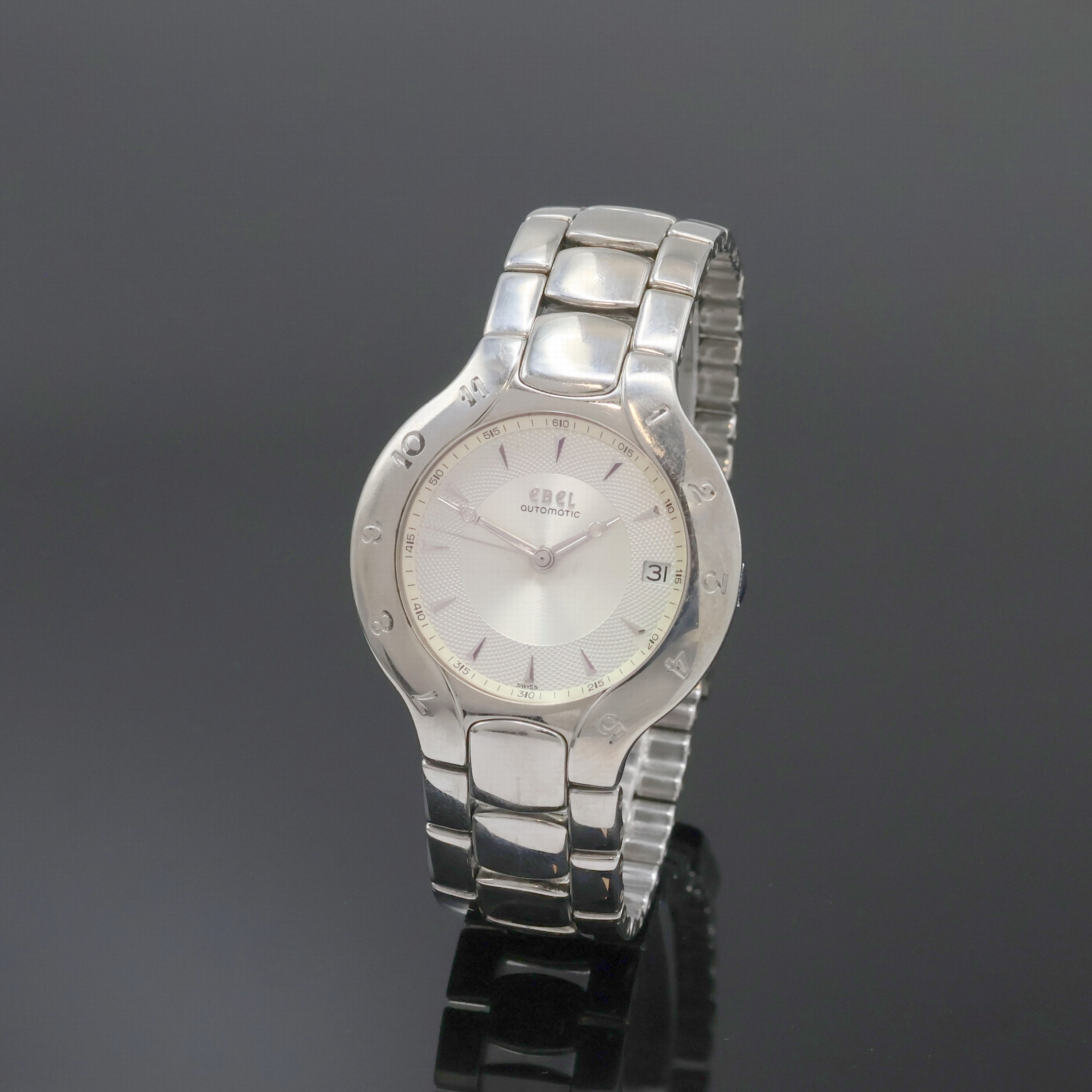 Image 27061585 - EBEL Lichine Armbanduhr in Stahl Referenz 9080980, Schweiz um 1995, Automatik, orig. ...