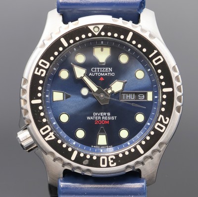 27061574a - CITIZEN Divers Promaster Herrenarmbanduhr Referenz 8203-824393, Japan um 1980, ...