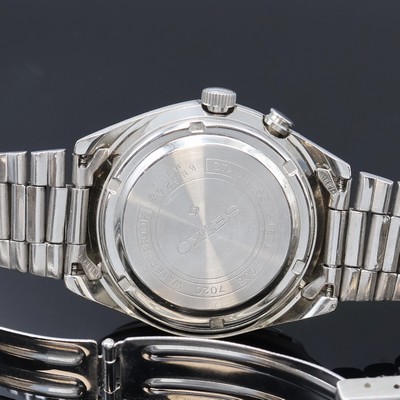 27061576d - SEIKO Bell-Matic Herrenarmbanduhr mit Wecker in Stahl Referenz 4006-7020, Japan um 1970, ...