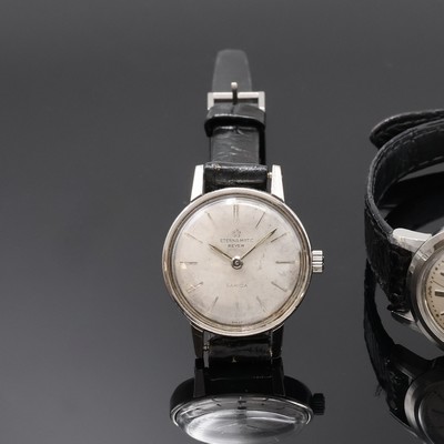27061581a - ETERNA-MATIC 2 Damenarmbanduhren in Stahl, Schweiz um 1960, Automatik, 1x Modell Sahida, ...