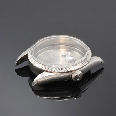 27061583b - ROLEX Gehäuse für Referenz 16000, Schweiz um 1978, Edelstahl, Boden u. Krone verschr., ...