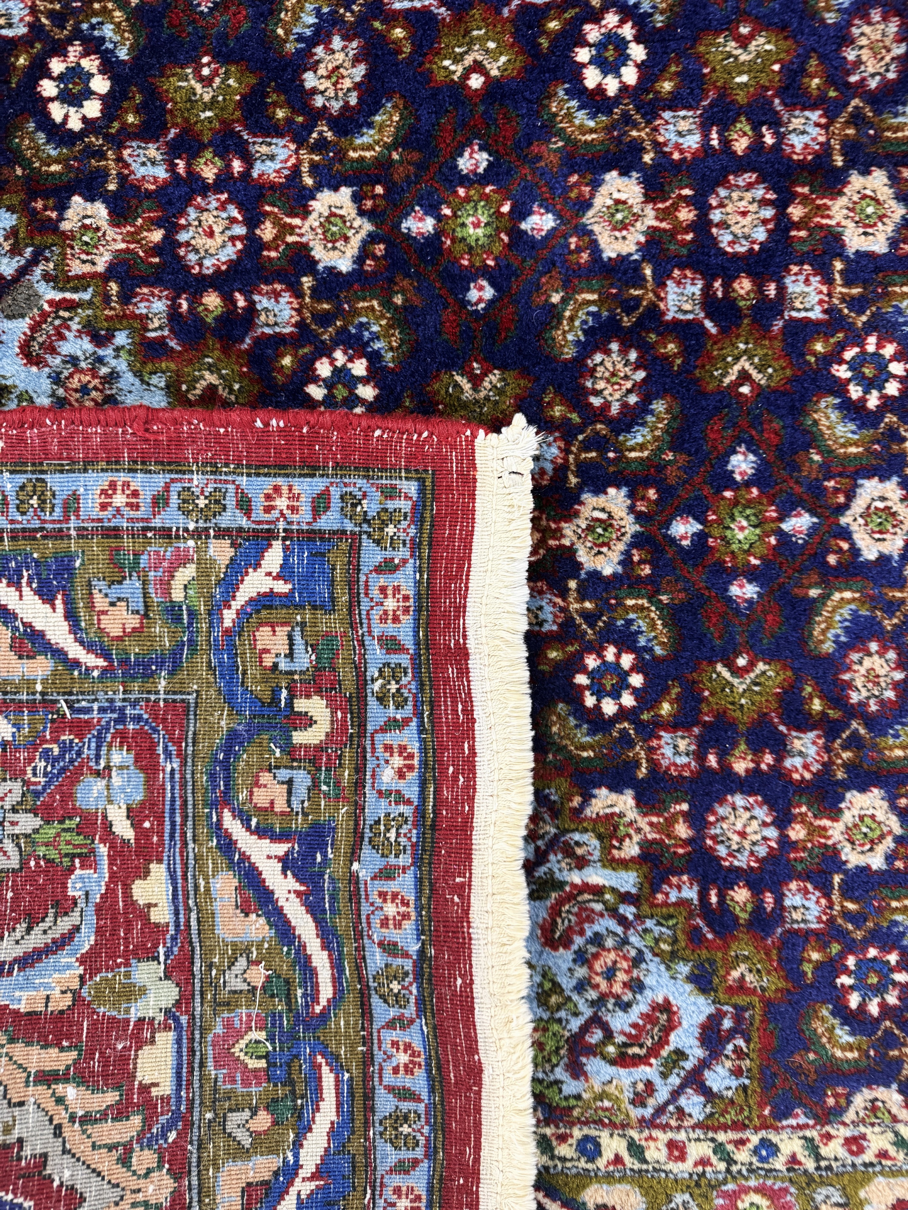 Detail j: Bidjar, Persien, Mitte 20.Jhd, Wolle auf Baumwolle, ca. 395 x 300 cm, EHZ: 2