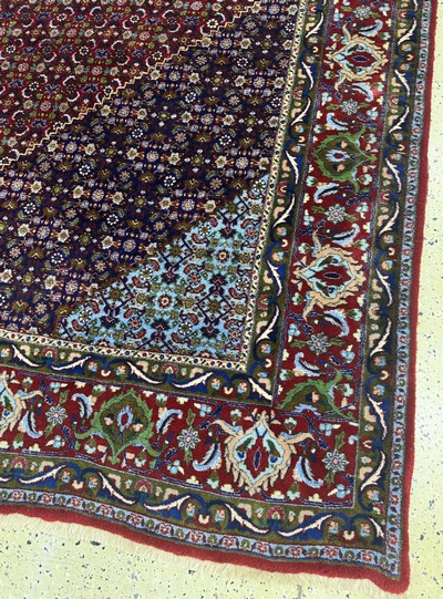 27061643a - Bidjar, Persien, Mitte 20.Jhd, Wolle auf Baumwolle, ca. 395 x 300 cm, EHZ: 2 ...