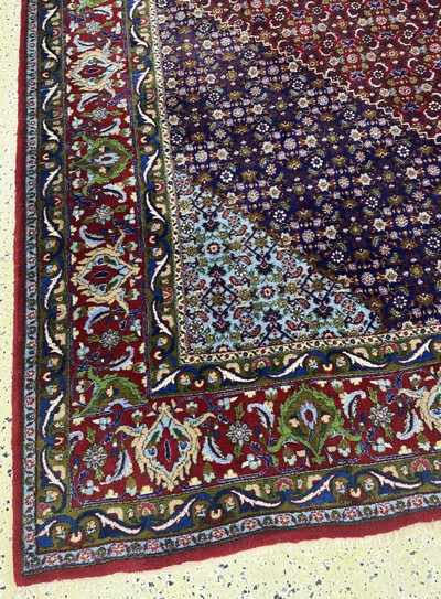 27061643b - Bidjar, Persien, Mitte 20.Jhd, Wolle auf Baumwolle, ca. 395 x 300 cm, EHZ: 2 ...