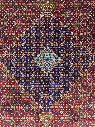 27061643d - Bidjar, Persien, Mitte 20.Jhd, Wolle auf Baumwolle, ca. 395 x 300 cm, EHZ: 2 ...