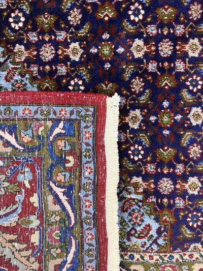 27061643j - Bidjar, Persien, Mitte 20.Jhd, Wolle auf Baumwolle, ca. 395 x 300 cm, EHZ: 2 ...