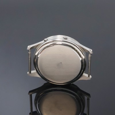 27061644e - Unsigniertes, nahezu neuwertiges Stahlgehäuse mit Zifferblatt für das Kaliber Valjoux ...