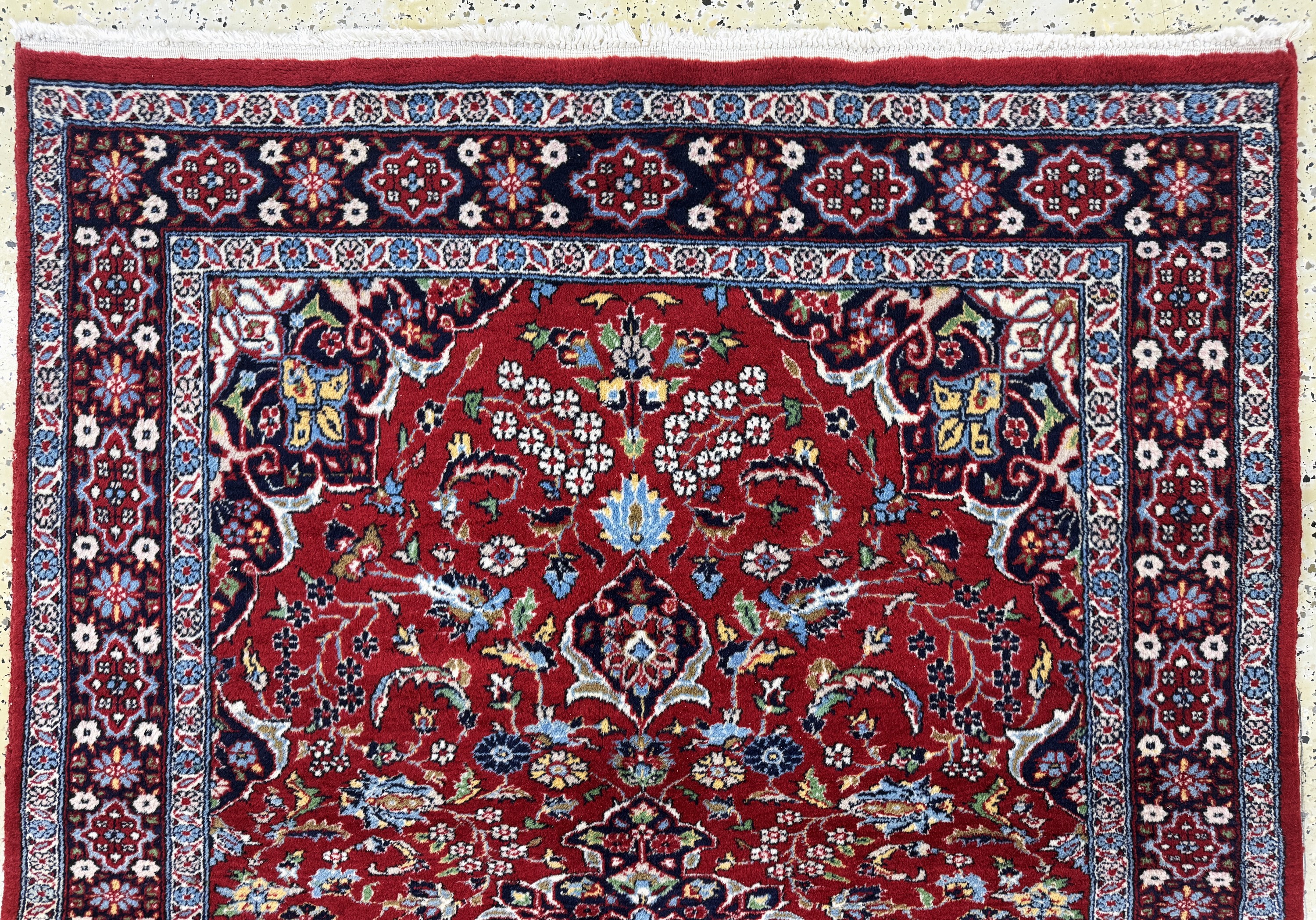 Detail a: 2 Lots Lahor, Pakistan, Mitte 20.Jhd, Wolleauf Baumwolle, ca. 225 x 140 cm & ca. 180 x 125 cm, EHZ: 2