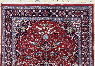27061717a - 2 Lots Lahor, Pakistan, Mitte 20.Jhd, Wolleauf Baumwolle, ca. 225 x 140 cm & ca. 180 x ...