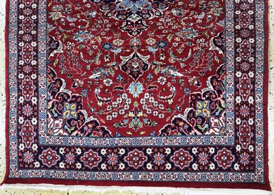 27061717b - 2 Lots Lahor, Pakistan, Mitte 20.Jhd, Wolleauf Baumwolle, ca. 225 x 140 cm & ca. 180 x ...