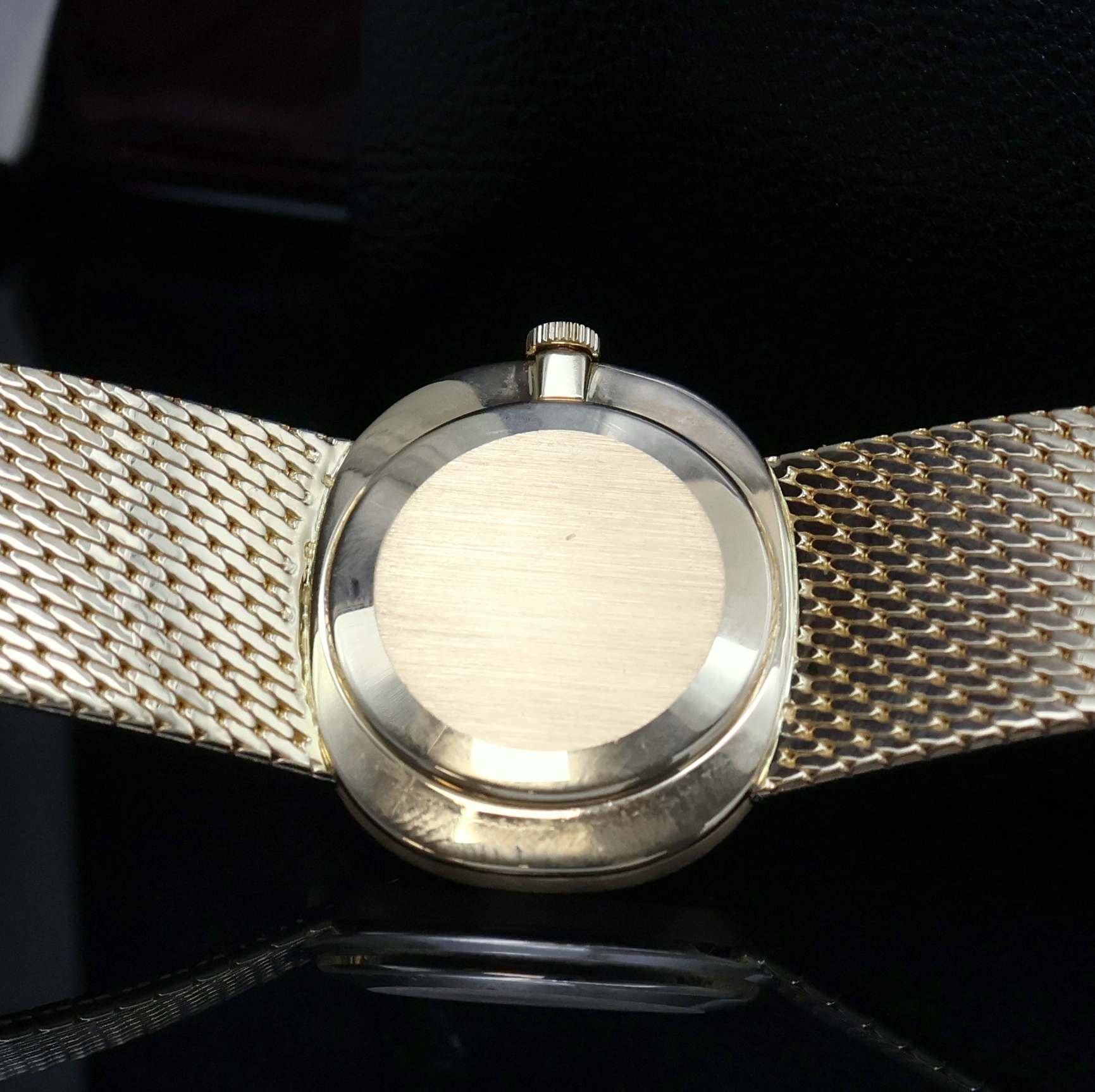 Detail f: PATEK PHILIPPE Ellipse Armbanduhr in GG 750/000 Referenz 3545/1, Schweiz verk. lt. beil. Pap. 09/1972, Handaufzug, orig. PPC Gay Freres Goldband, ...