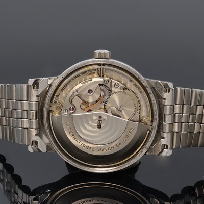 27062060d - IWC Herrenarmbanduhr in Stahl mit Kaliber 853, Schweiz um 1962, Automatik, neutr. ...