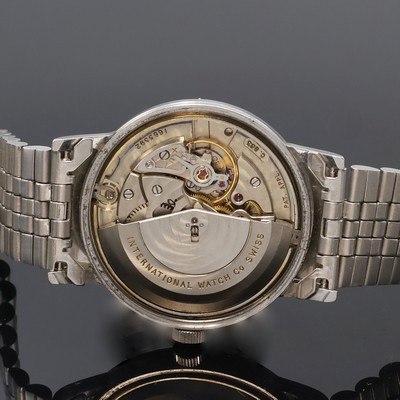 27062060e - IWC Herrenarmbanduhr in Stahl mit Kaliber 853, Schweiz um 1962, Automatik, neutr. ...