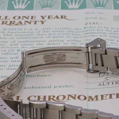 27062088e - ROLEX Oyster Perpetual Date Submariner Referenz 16610, Schweiz verk. lt. beil. ...