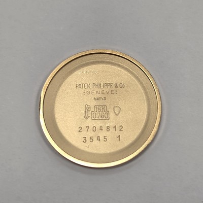 27062091i - PATEK PHILIPPE Ellipse Armbanduhr in GG 750/000 Referenz 3545/1, Schweiz verk. lt. beil. ...