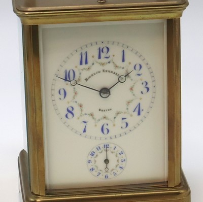 27062093a - BIGELOW KENNARD & CO Boston Reiseuhr mit Grande- und Petit-Sonnerie, Wecker und 1/4- ...