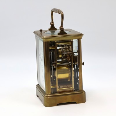 27062093d - BIGELOW KENNARD & CO Boston Reiseuhr mit Grande- und Petit-Sonnerie, Wecker und 1/4- ...