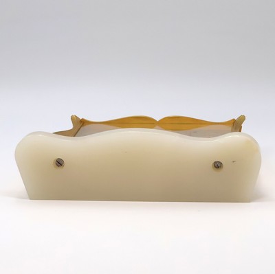 27062094d - IMHOF 2 hochwertige, vergoldete 8 Tage Tischuhren, Schweiz 1950-1960, 1x Steinsockel, ...