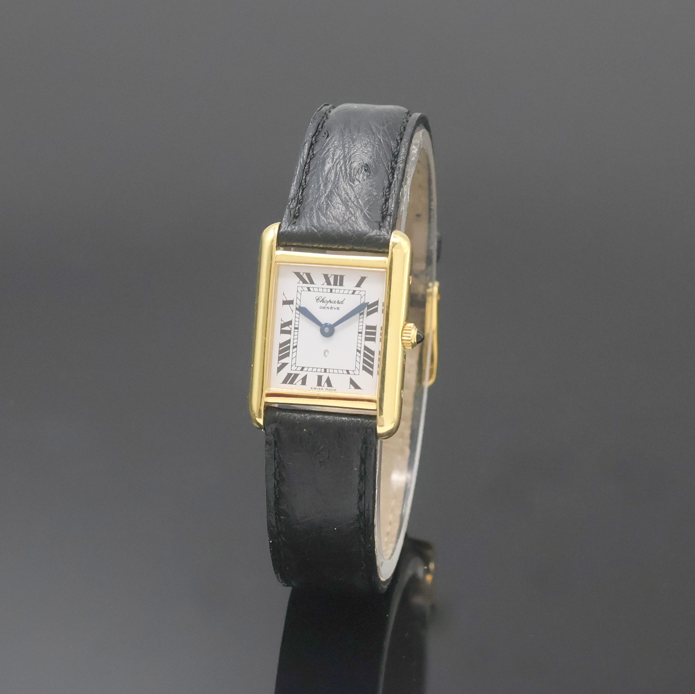 Image 27062101 - CHOPARD Damenarmbanduhr in GG 750/000 Referenz 5139, Schweiz um 1985, quarz, Geh. seitl. ...