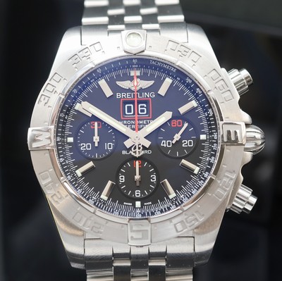 27062118b - BREITLING Armbandchronograph Chronomat Blackbird Referenz A4436010, Automatik, ...