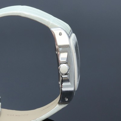 27062254c - CARTIER Armbanduhr Santos 100 Referenz 2878, Automatik, Edelstahlgeh. inkl. orig. ...
