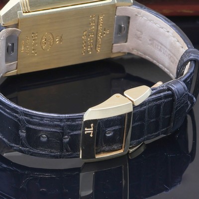 27062255b - Jaeger-LeCoultre Armbanduhr Reverso Squadra in GG 750/000 mit Brillanten Referenz ...