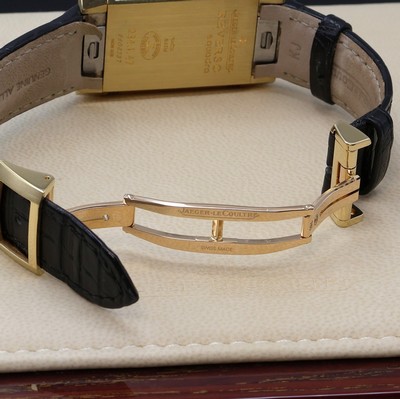 27062255c - Jaeger-LeCoultre Armbanduhr Reverso Squadra in GG 750/000 mit Brillanten Referenz ...