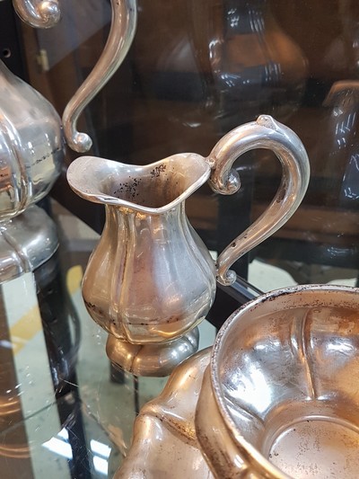 27062258e - Barockstil Kaffeeservice, Österreich-Ungarn, 1837-64, 800er-Silber, ca. 2788g, ...