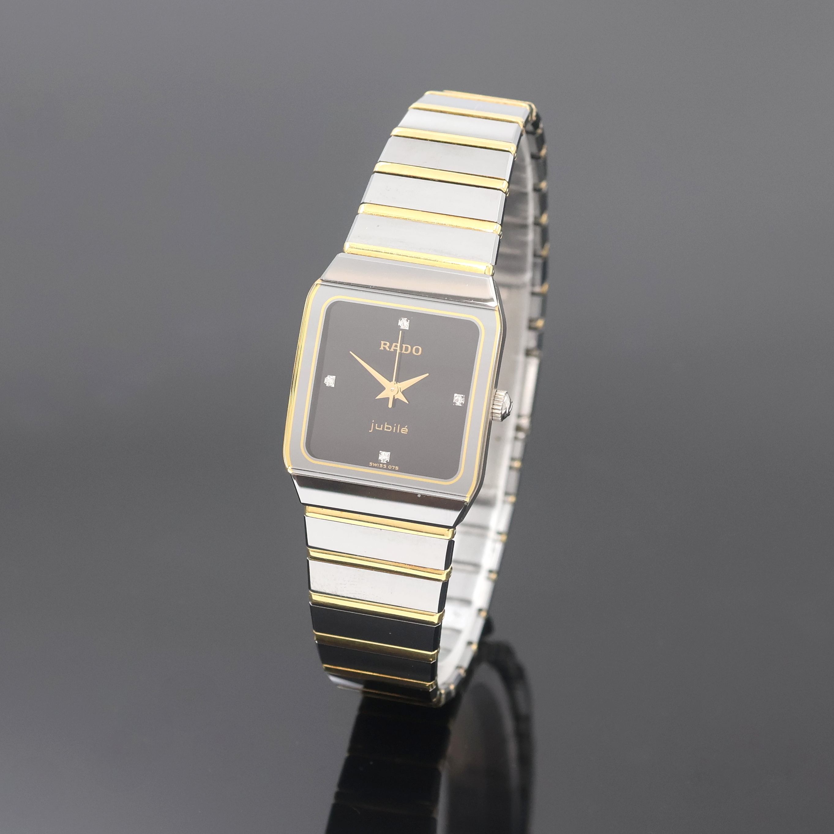 Image 27062327 - RADO Jubile Damenarmbanduhr Referenz 110.0278.3, Schweiz um 1995, quarz, Edelstahlgeh. ...