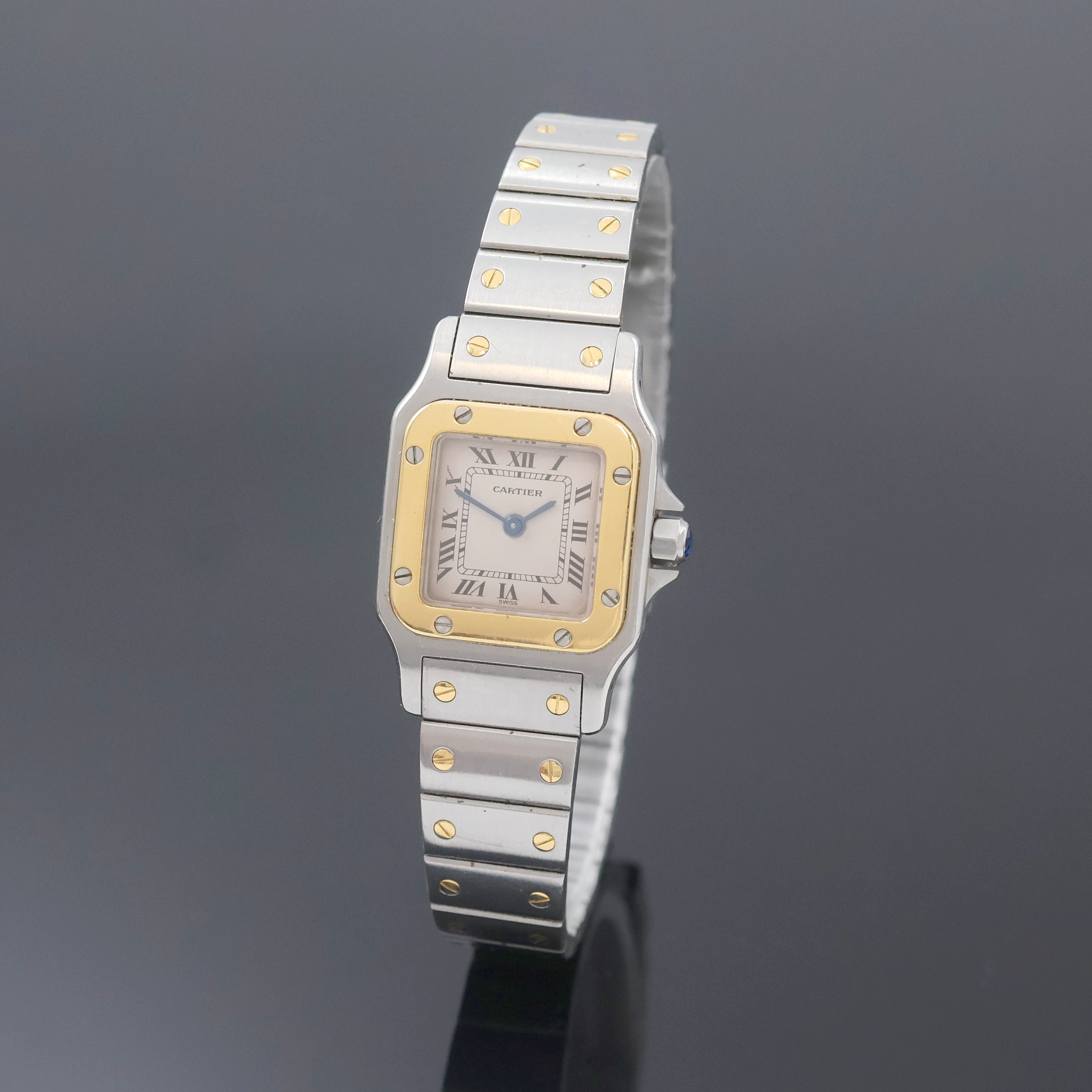Image 27062331 - CARTIER Damenarmbanduhr Santos Galbee Referenz 1567, Schweiz um 2000, quarz, ...