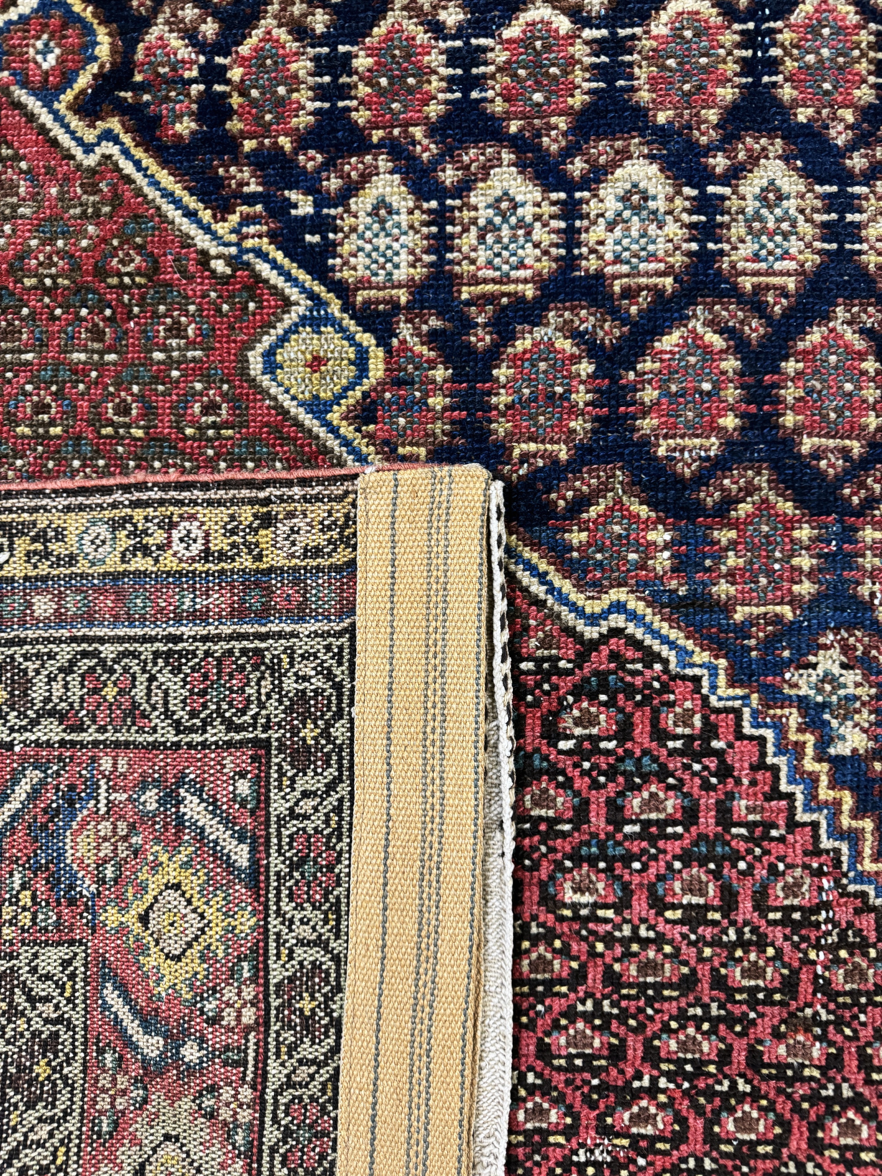 Detail i: Malayer Kelley antik, Persien, 19.Jhd, Wolle auf Baumwolle, ca. 400 x 180 cm, EHZ: 3