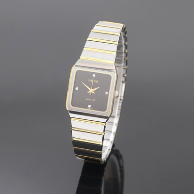 Image RADO Jubile Damenarmbanduhr Referenz 110.0278.3, Schweiz um 1995, quarz, Edelstahlgeh. ...