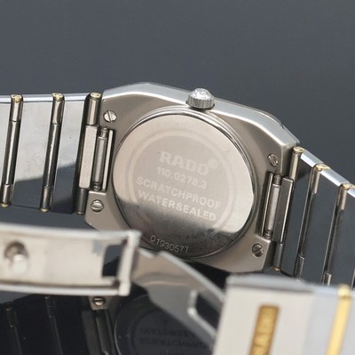 27062327d - RADO Jubile Damenarmbanduhr Referenz 110.0278.3, Schweiz um 1995, quarz, Edelstahlgeh. ...