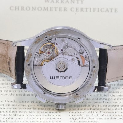 27062329g - WEMPE Armbandchronograph Serie Zeitmeister, Automatik, Chronometer in Edelstahl inkl. ...