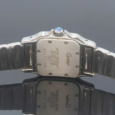 27062331e - CARTIER Damenarmbanduhr Santos Galbee Referenz 1567, Schweiz um 2000, quarz, ...
