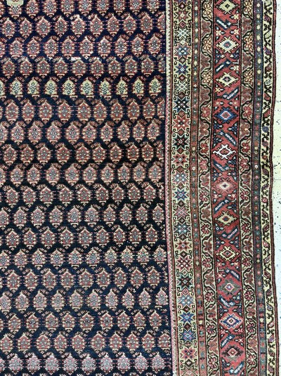 27062349d - Malayer Kelley antik, Persien, 19.Jhd, Wolle auf Baumwolle, ca. 400 x 180 cm, EHZ: 3 ...